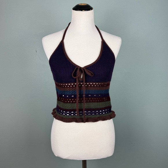 Crocheted Halter Top - Picture 4 of 7